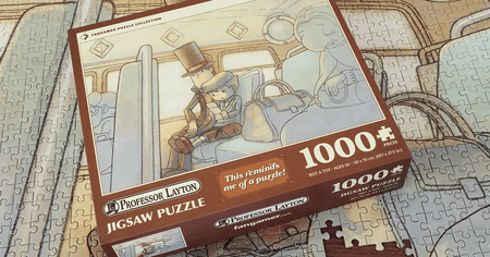 Professor Layton jigsaw puzzles + VA-11 Hall-A pub glasses! Plus big OFF news