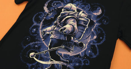 New Outer Wilds shirts are live on Fangamer Europe! Gather round the campfire