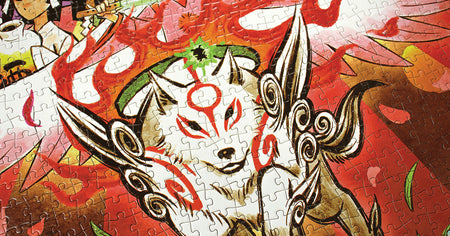 New Okami totes, pins, and puzzles land at Fangamer Europe! Be wary of that foxy lady