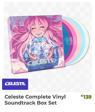 Celeste Complete Vinyl Soundtrack Box Set is back in stock at Fangamer.eu