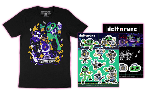 Deltarune Character Pin Set 3