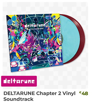 DELTARUNE Chapter 2 Vinyl Soundtrack is back in stock at Fangamer.eu