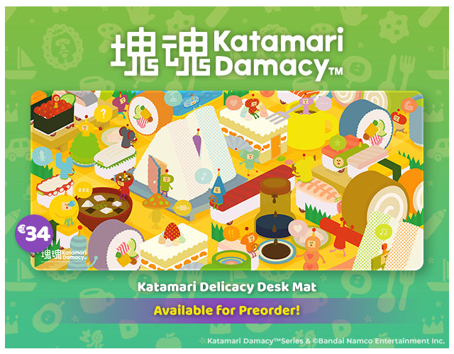 New Katamari desk mat is available at Fangamer.eu