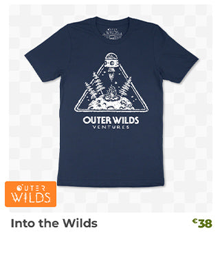 Into the Wilds t-shirt is back in stock at Fangamer.eu