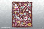 Friends and Foes Throw Blanket Thumbnail