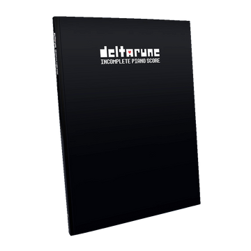 DELTARUNE Incomplete Piano Score Book