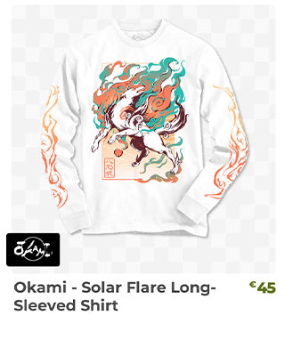 Solar Flare Long-Sleeved Shirt is back in stock at fangamer.eu