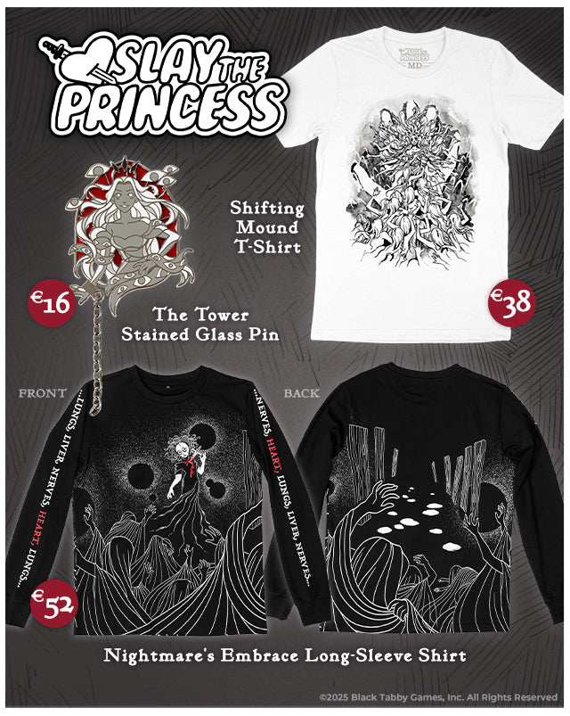 New Slay the Princess merch is available at fangamer.eu