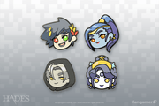 Hades Character Pin Set 1 Thumbnail